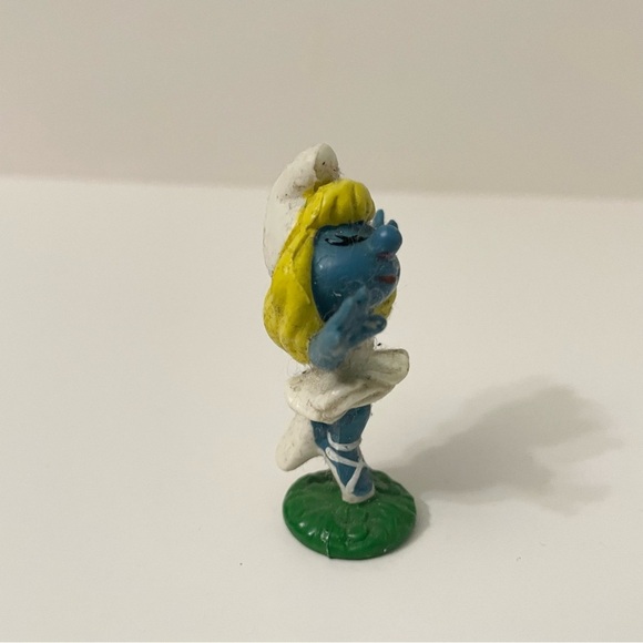 Lot of 4 Smurf Smurfette Figures Toys Ballerina - Picture 8 of 16
